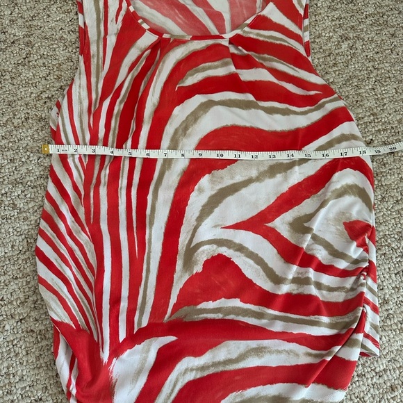 Preston & York Elegant Red Tank Top size L - Picture 6 of 8